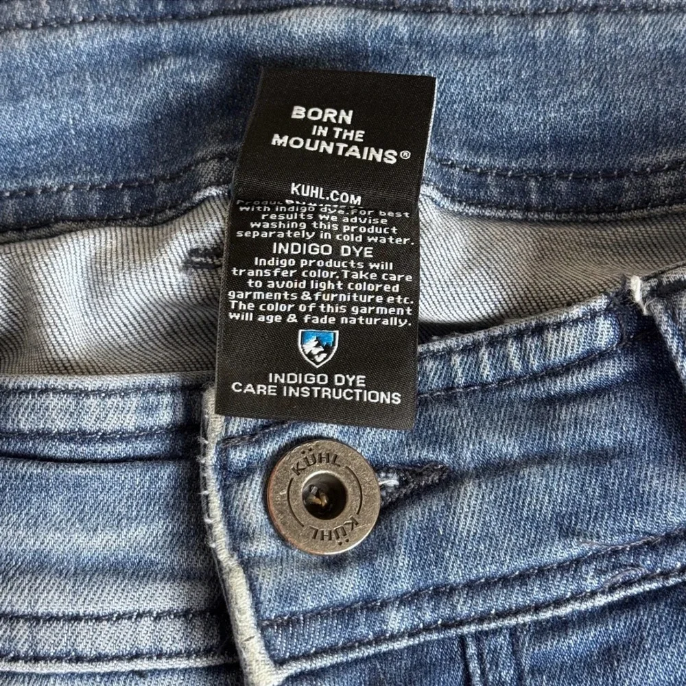 Kuhl Men’s Straight Jeans Light Blue Denim